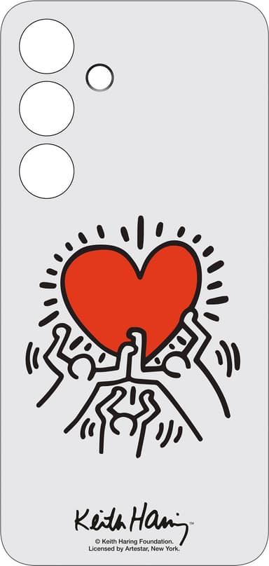 Samsung Galaxy S24 Flipsuit deksel (hvit)