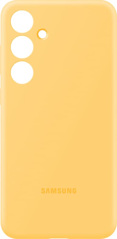 Samsung Galaxy S24 Plus silikondeksel (gul)