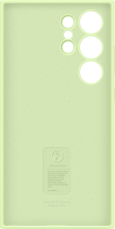 Samsung Galaxy S24 Ultra silikondeksel (grønn)