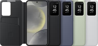 Samsung Galaxy S24 Smart View Wallet deksel (sort)