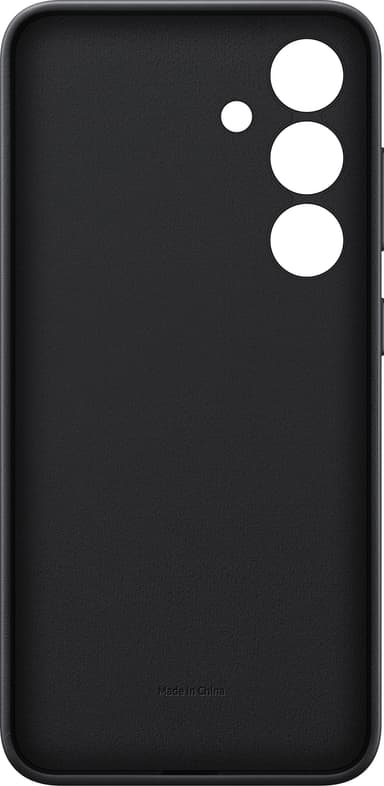 Samsung Galaxy S24 Vegan Leather deksel (sort)
