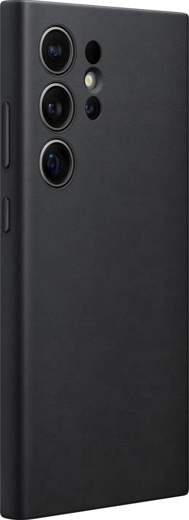 Samsung Galaxy S24 Ultra Vegan Leather deksel (sort)