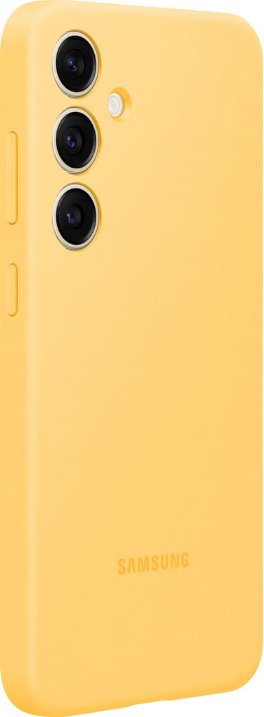 Samsung Galaxy S24 Plus silikondeksel (gul)