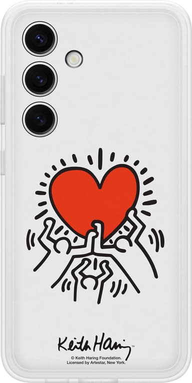 Samsung Galaxy S24 Flipsuit deksel (hvit)
