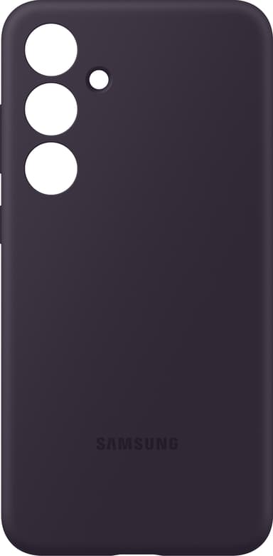 Samsung Galaxy S24 Plus silikondeksel (mørk fiolett)