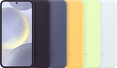 Samsung Galaxy S24 Plus silikondeksel (mørk fiolett)