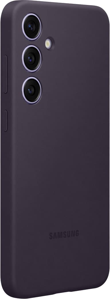 Samsung Galaxy S24 Plus silikondeksel (mørk fiolett)