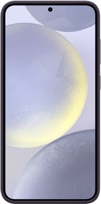 Samsung Galaxy S24 Plus silikondeksel (mørk fiolett)