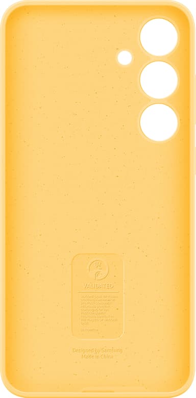 Samsung Galaxy S24 Plus silikondeksel (gul)
