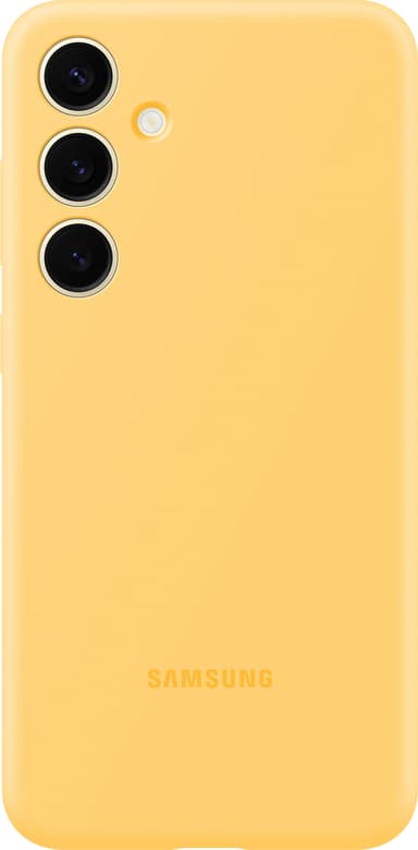 Samsung Galaxy S24 Plus silikondeksel (gul)
