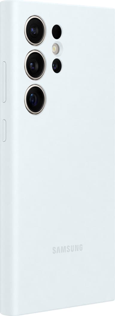 Samsung Galaxy S24 Ultra silikondeksel (hvit)