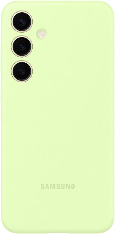Samsung Galaxy S24 Plus silikondeksel (grønn)