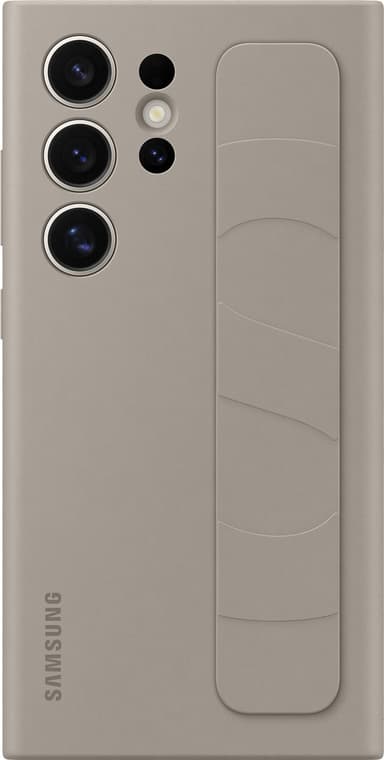 Samsung Galaxy S24 Ultra Standing Grip deksel (taupe)