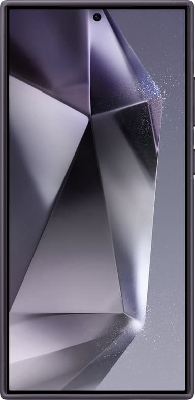 Samsung Galaxy S24 Ultra Vegan Leather deksel (fiolett)