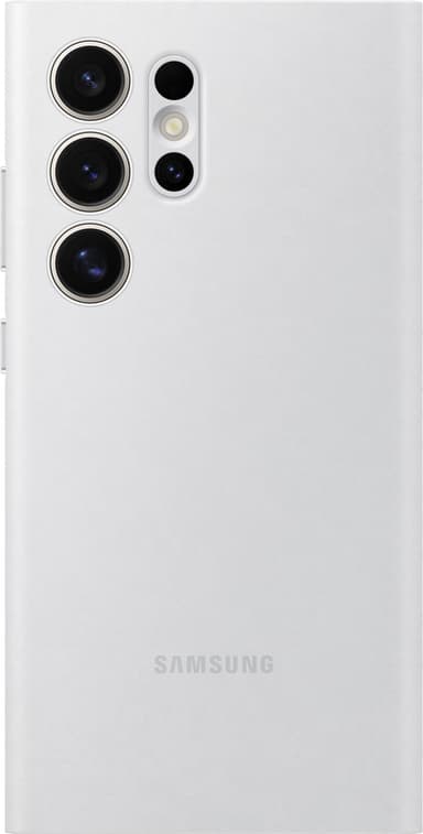 Samsung Galaxy S24 Ultra Smart View Wallet deksel (hvit)