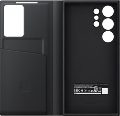 Samsung Galaxy S24 Ultra Smart View Wallet deksel (sort)