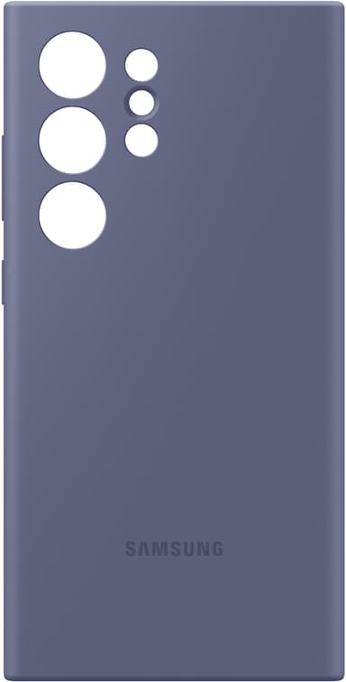 Samsung Galaxy S24 Ultra silikondeksel (fiolett)