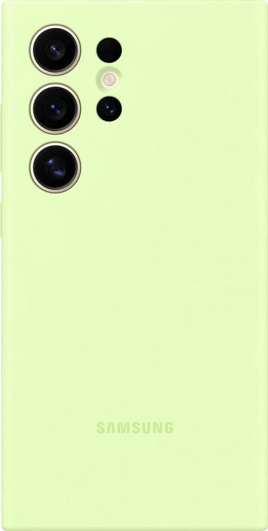 Samsung Galaxy S24 Ultra silikondeksel (grønn)