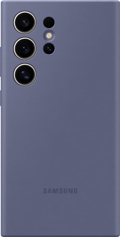 Samsung Galaxy S24 Ultra silikondeksel (fiolett)