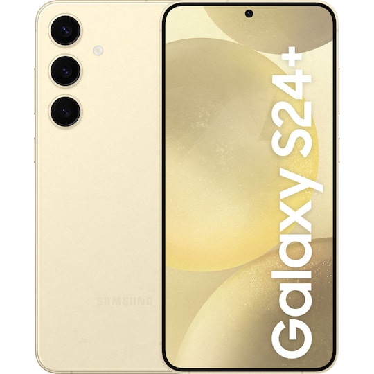 Samsung Galaxy S24 Plus 5G smarttelefon 12/512GB Amber Yellow