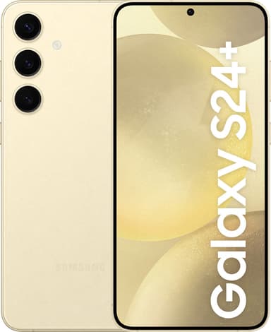 Samsung Galaxy S24 Plus 5G smarttelefon 12/512GB Amber Yellow