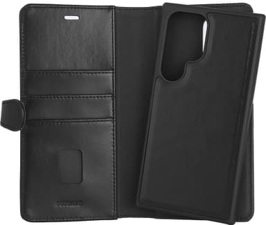 Buffalo 2in1 Samsung Galaxy S24 Ultra lommebokdeksel (sort)