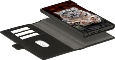 Dbramante1928 Lynge Samsung Galaxy S24 Ultra lommebokdeksel (sort)