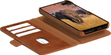 Dbramante1928 Lynge Samsung Galaxy S24 Ultra lommebokdeksel (brun)