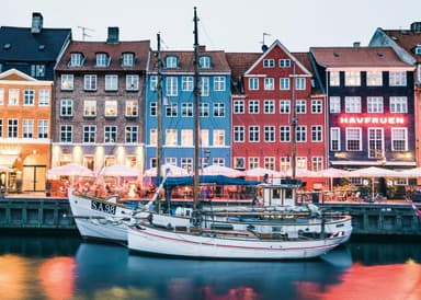 Ravensburger Copenhagen Danmark pussel, 1000 bitar