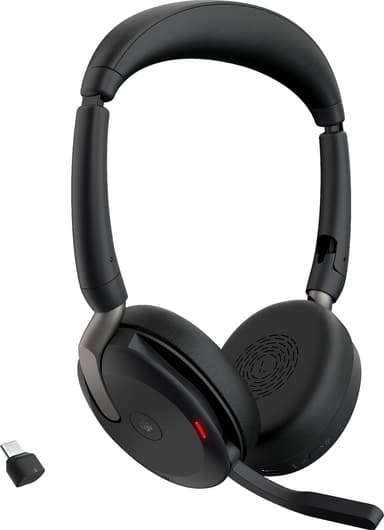 Jabra Evolve2 65 Flex USB-C hodetelefoner (MS Teams edition)