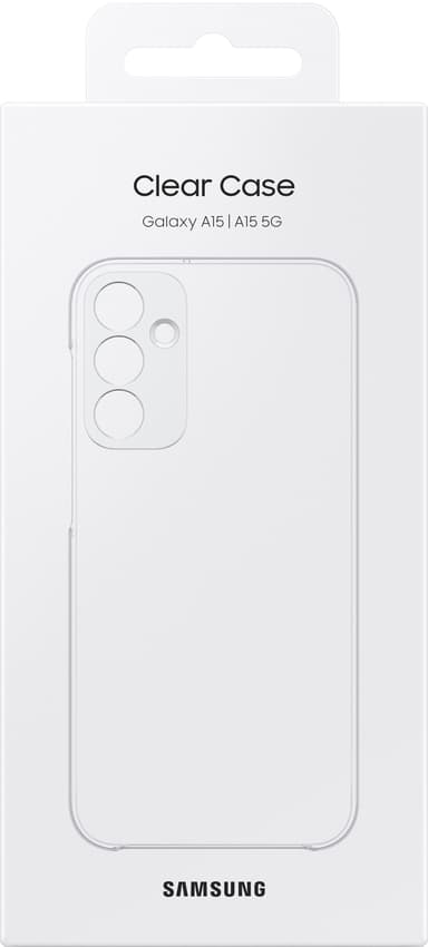 Samsung Galaxy A15 Clear case (gjennomsiktig)