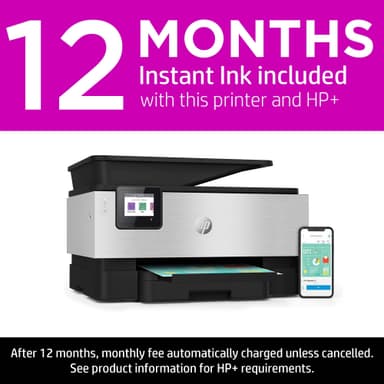 HP OfficeJet Pro 9019e AIO inkjet fargeskriver