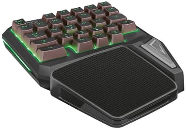 Trust GXT 888 Assa enhånds-tastatur