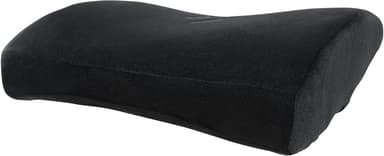 Arrozi Lumbar Back ryggstøtte til stol (sort)