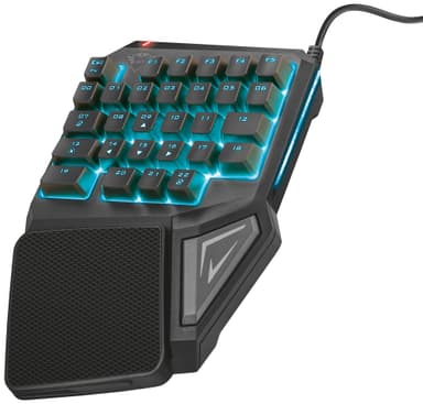 Trust GXT 888 Assa enhånds-tastatur