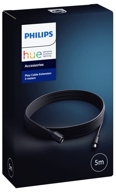 Philips Hue Play Bar forlengelseskabel (sort)