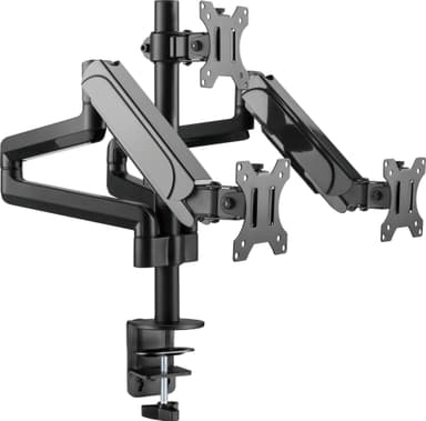 Essentials Triple Spring skjermarm (sort)