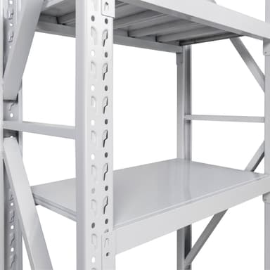 Fornorth Oppbevaringshylle 3200kg, 100x50x200cm, Hvit