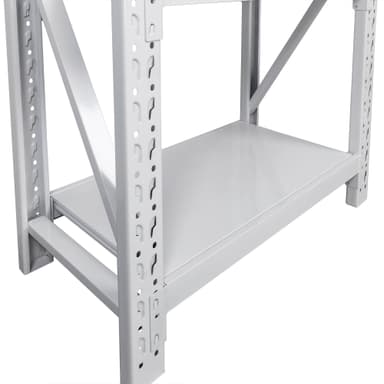 Fornorth Oppbevaringshylle 3200kg, 100x50x200cm, Hvit