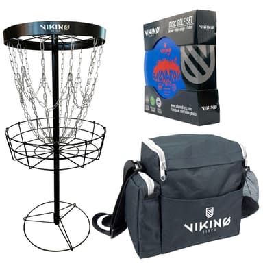 Viking Discs Oppdag Frisbeegolf Kurv Pakke