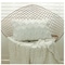 Mykt dekorativt putetrekk for stue, sofa 2-pak Hvit S