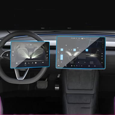 INF Bilnavigasjon og skjermbeskytter bak for 2023 Tesla Model 3