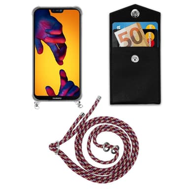 Huawei P20 LITE 2018 / NOVA 3E Deksel med Halskjede