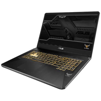 Asus TUF Gaming FX505 15,6" bærbar gaming-PC (gullstål) Asus TUF Gaming FX505 15,6" bærbar gaming-PC (gullstål)