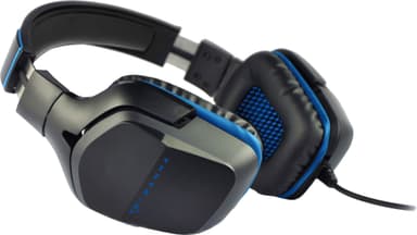 Piranha HP90 gaming headset (sort & blå)
