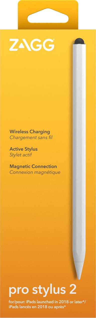 Zagg Pro Stylus 2 stylus for nettbrett (hvit)