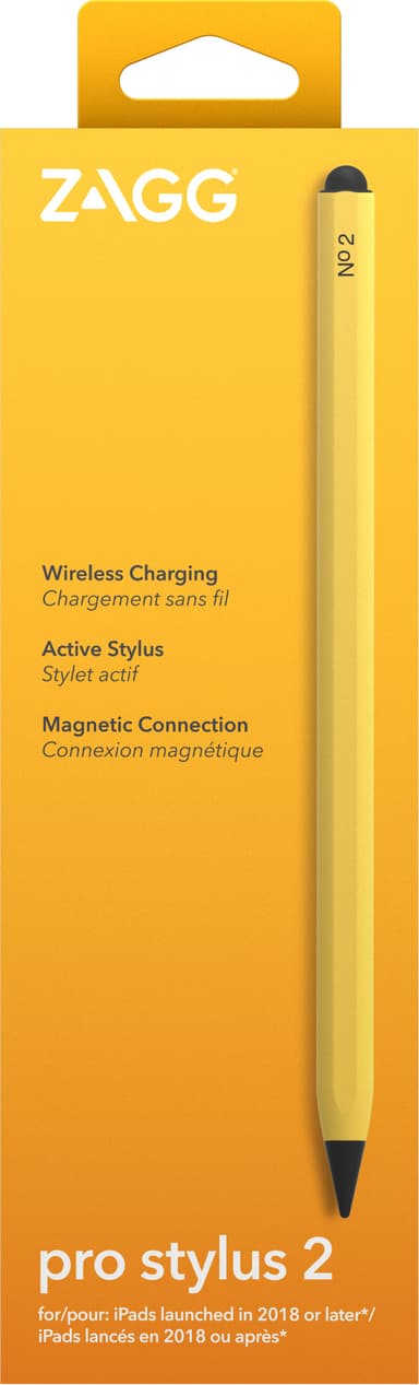 Zagg Pro Stylus 2 stylus for nettbrett (gul)