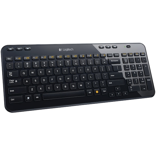 Logitech trådløst tastatur K360 (sort)