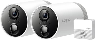 TP-Link Tapo C400S2 WiFi trådløse utendørs sikkerhetskameraer