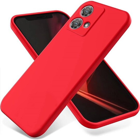 Liquid silikondeksel Motorola Edge 40 Neo - Rød